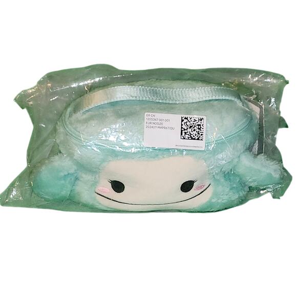 BLACK FRIDAY SALE Squishmallows H & M Excl. Joelle, Aqua Blue Bigfoot 2-Pc Set - Picture 8 of 14